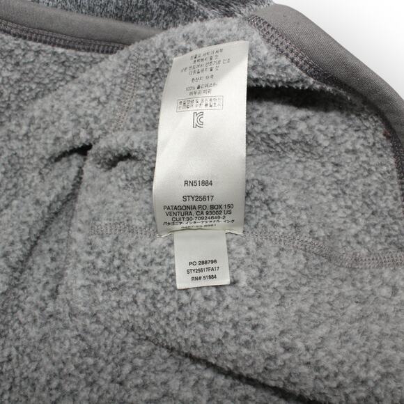 Patagonia (S/M) W's Better Sweater 1/4-Zip Heather Grey - Picture 8 of 8